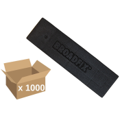 Broadfix Flat Shim 100 x 28mm 2mm Black (Box of 1000) 102802