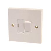 DENCON  SWITCHED FUSED SPUR 13A NO PILOT LAMP