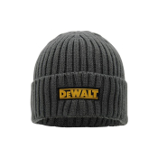 DEWALT   GREY KNITTED BEANIE HAT