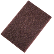 SIA 6120 Maroon Med A Non Woven Hand Pad 152 x 229 Maroon