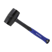 FAI/FULL BLACK RUBBER MALLET 32OZ F/G HANDLE
