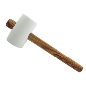 FAI/FULL WHITE RUBBER MALLET 24OZ FSC 100%