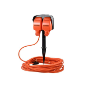 FAI/FULL Outdoor Gnd Spike Socket 15m IP54 13A
