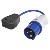 FAI/FULL 240V FLY LEAD WITH 35CM LEAD