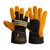 Predator PRED1 Signature Tiger Leather Rigger Gloves Size 10