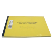 MONUMENT  532P LANDLORDS GAS SAFETY CHECK PAD