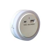 UNI-COM NIGHT LIGHT AND USB CHARGER