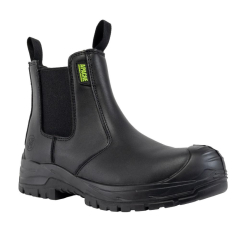 Apache Brooks Recycled Leather Black Dealer Boot