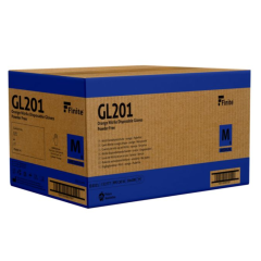 GL201 Finite Orange Heavy Duty Nitrile Disposable Gloves