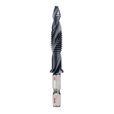 RUKO ULTIMATECUT Combi machine tap with FLOWSTEP tip HSS bit shank RUnaTEC