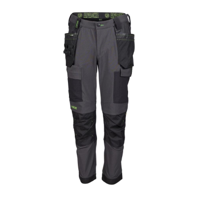 Apache Calgary Grey 4 Way Stretch Trouser