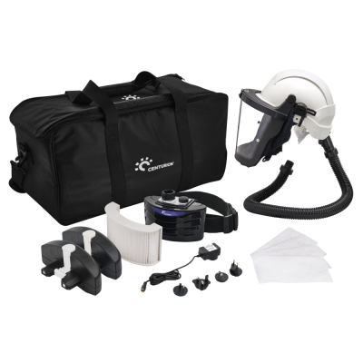 Concept Air Helmet and Flip-Up Visor Kit