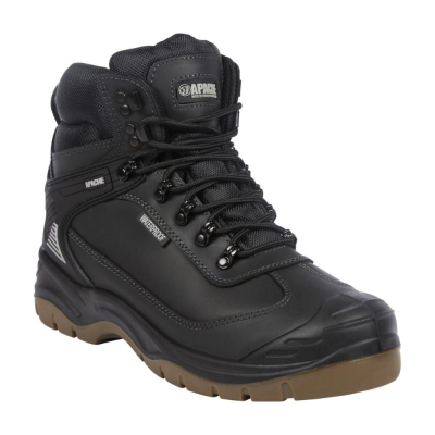 Apache RANGER Black Waterproof Safety Hiker