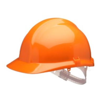 Centurion 1125 Full Peak Orange Safety Helmet Slip Ratchet