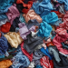 Blue T Shirt Rags 10kg